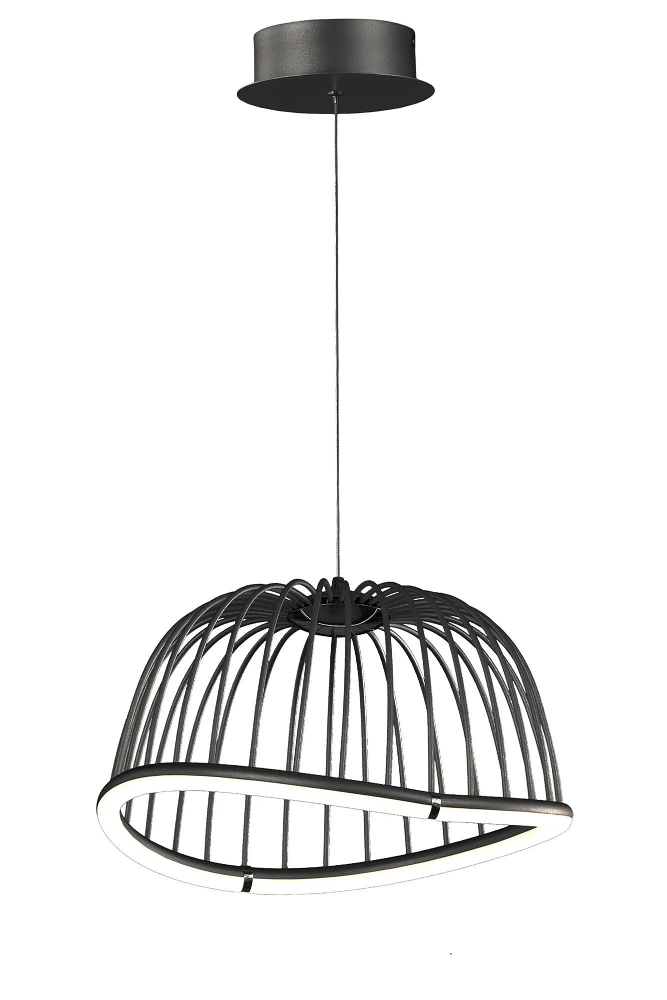 Celeste Pendant 41cm Round 20W LED Black M6685  Mantra Celeste